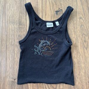 Sunday Best Carey Rhinestone Tank